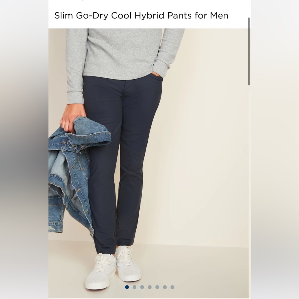 Old navy Slim Go-Dry Cool Hybrid Pants for Men